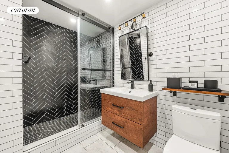 New York City Real Estate | View 380 Lenox Avenue, 2D | Full Bathroom | View 9