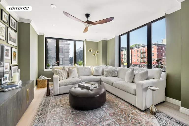 New York City Real Estate | View 380 Lenox Avenue, 2D | Living Room | View 2