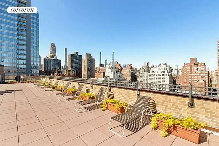 New York City Real Estate | View 240 East 76th Street, 10B | Roof Deck | View 5
