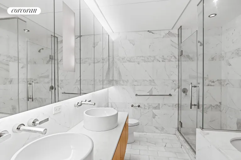 New York City Real Estate | View 18 West 48th Street, 5B | Master Bathroom | View 5