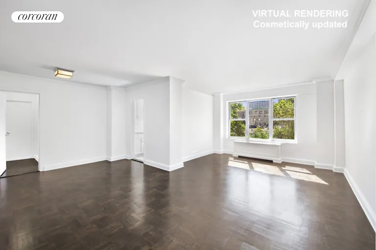 New York City Real Estate | View 2 Fifth Avenue, 3F | Virtual Rendering | View 2
