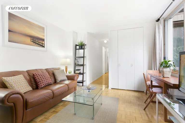 New York City Real Estate | View 350 West 50th Street, 3P | Living Room | View 2
