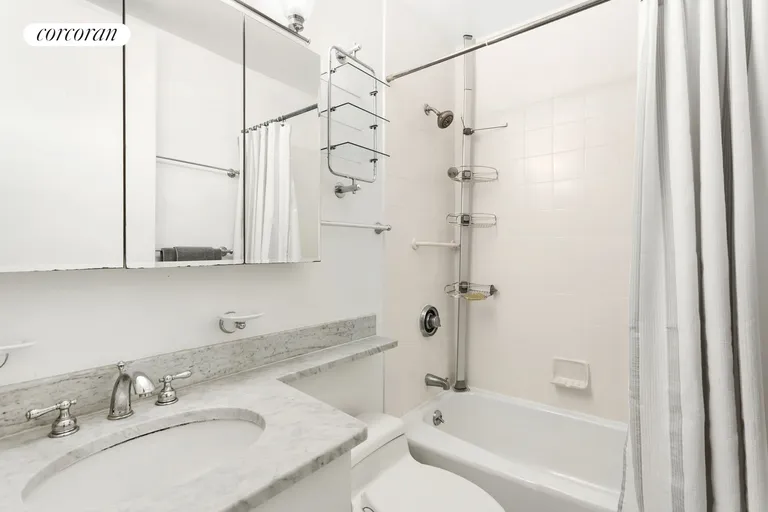 New York City Real Estate | View 350 West 50th Street, 3P | Primary Bathroom | View 5