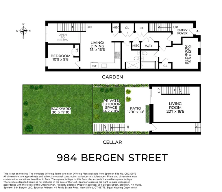 984 Bergen Street, RESIDENCE1 | floorplan | View 16