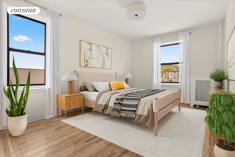 New York City Real Estate | View 1825 Riverside Drive, 5F | Primary Bedroom | View 4