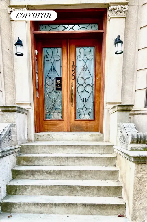 New York City Real Estate | View 1520 Bedford Avenue, 1D | Stoop entrance | View 7