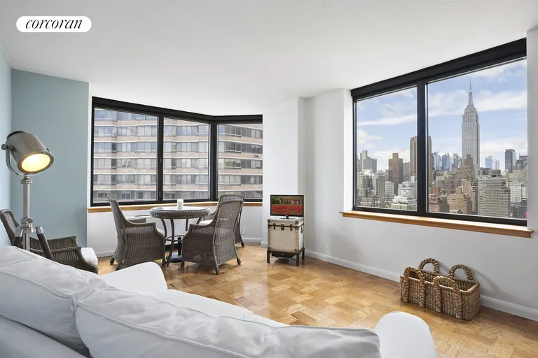 New York City Real Estate | View 415 East 37th Street, 22N | 1 Bed, 1 Bath | View 1