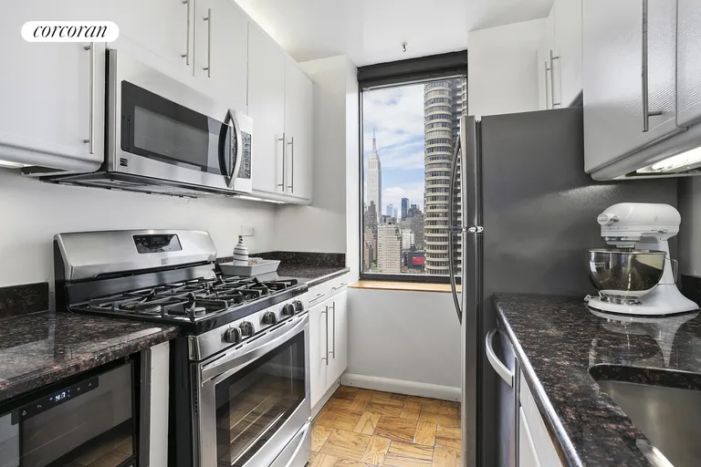 New York City Real Estate | View 415 East 37th Street, 22N | Kitchen | View 2