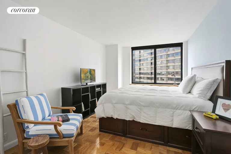 New York City Real Estate | View 415 East 37th Street, 22N | Bedroom | View 3