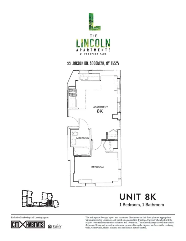 33 Lincoln Road, 8K | floorplan | View 20
