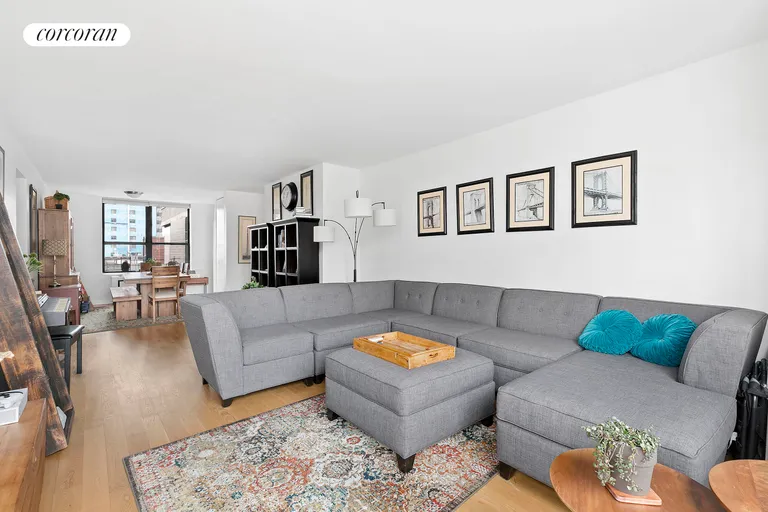 New York City Real Estate | View 247 West 87th Street, 8G | Living Room | View 2