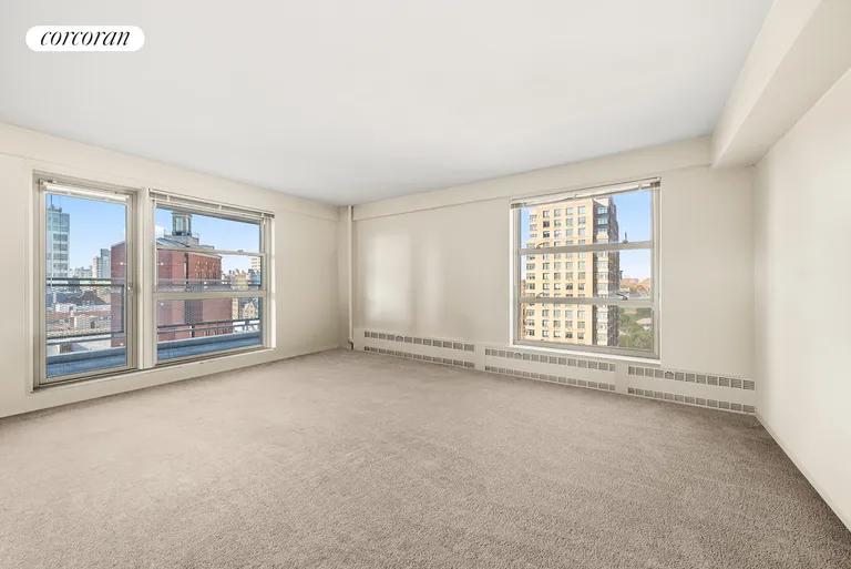 New York City Real Estate | View 549 West 123rd Street, 15G | Living Room | View 2
