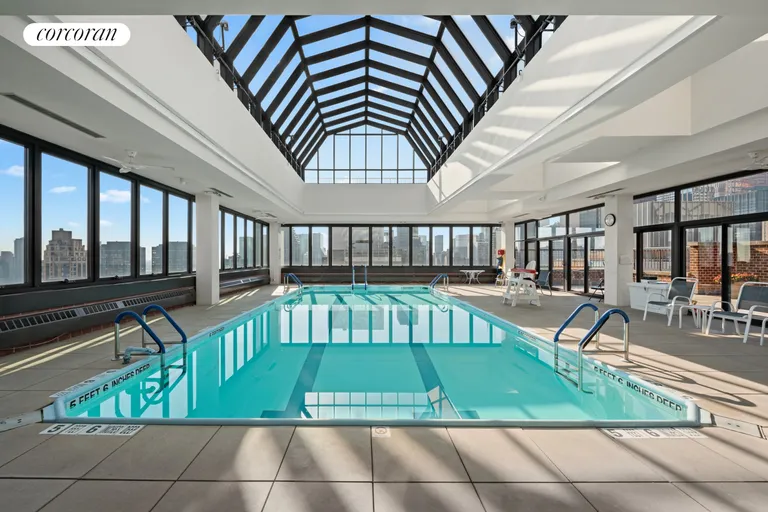 New York City Real Estate | View 300 East 54th Street, 34A | Indoor Pool | View 8