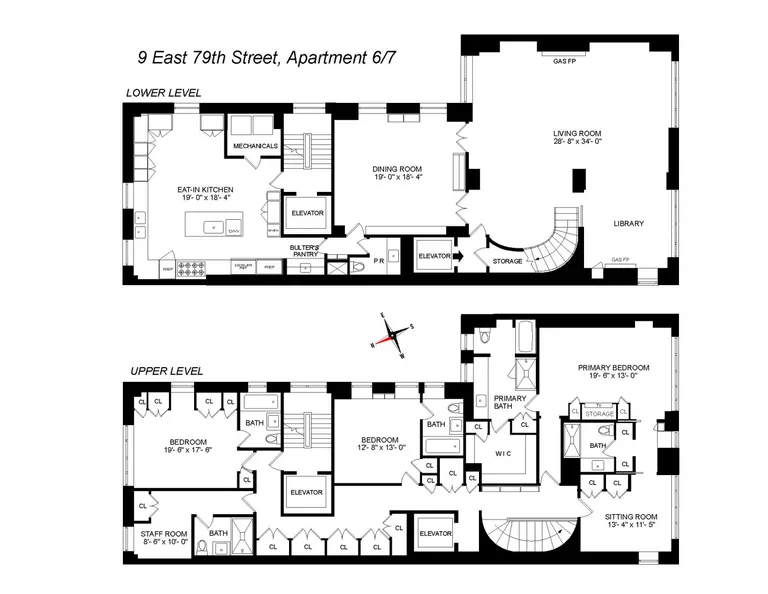 9 East 79th Street, 6/7 | floorplan | View 18