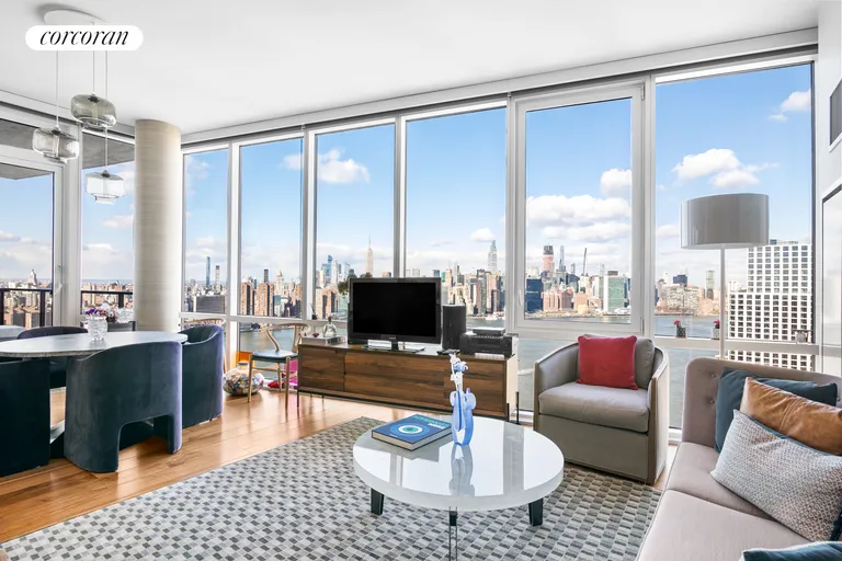 New York City Real Estate | View 21 India Street, 38B | 2 Beds, 2 Baths | View 1