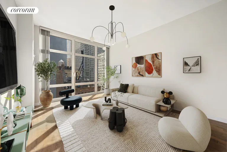 New York City Real Estate | View 1600 Broadway, 16G | 2 Beds, 2 Baths | View 1