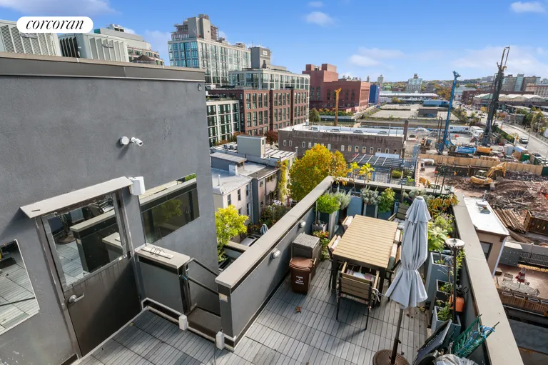 New York City Real Estate | View 398 Bond Street | 5th Floor Oudoor Dining | View 16
