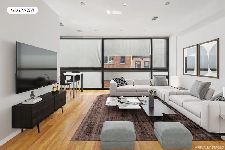 New York City Real Estate | View 398 Bond Street | 3rd Floor Living Room | View 8
