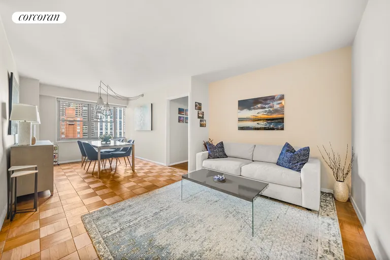 New York City Real Estate | View 400 East 56th Street, 25K | 1 Bed, 1 Bath | View 1