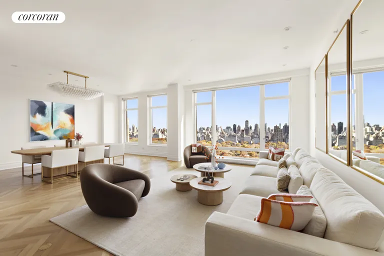 New York City Real Estate | View 15 Central Park West, 28B | Living Room | View 3