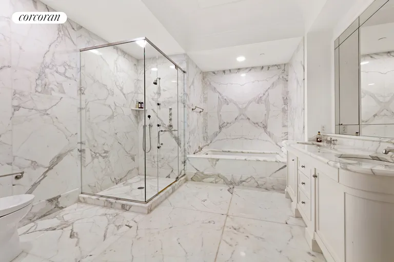 New York City Real Estate | View 15 Central Park West, 28B | Primary Bathroom | View 12