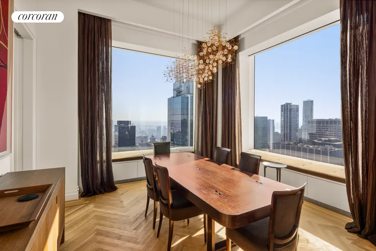 New York City Real Estate | View 432 Park Avenue, 52B | Dining Area | View 4