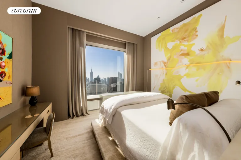New York City Real Estate | View 432 Park Avenue, 52B | Primary Bedroom | View 9