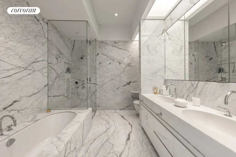 New York City Real Estate | View 432 Park Avenue, 52B | Primary Bathroom | View 10