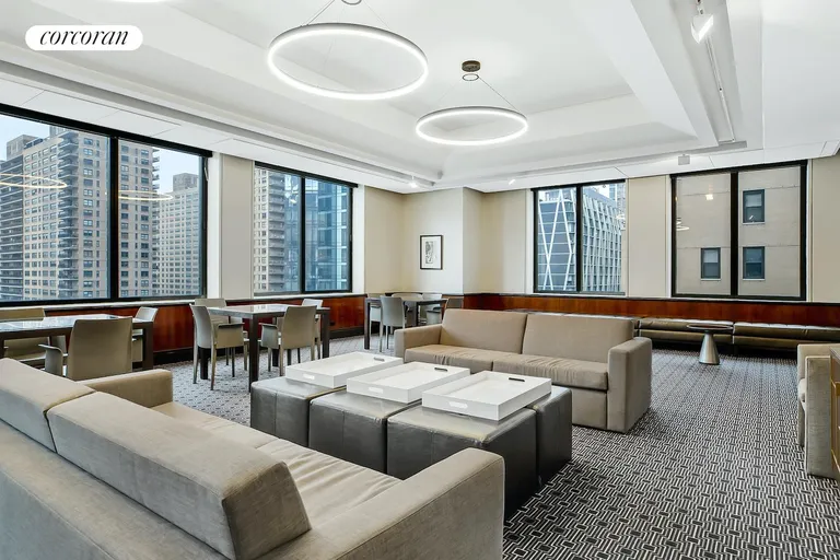 New York City Real Estate | View 160 West 66th Street, 27E | Sky Lounge | View 9