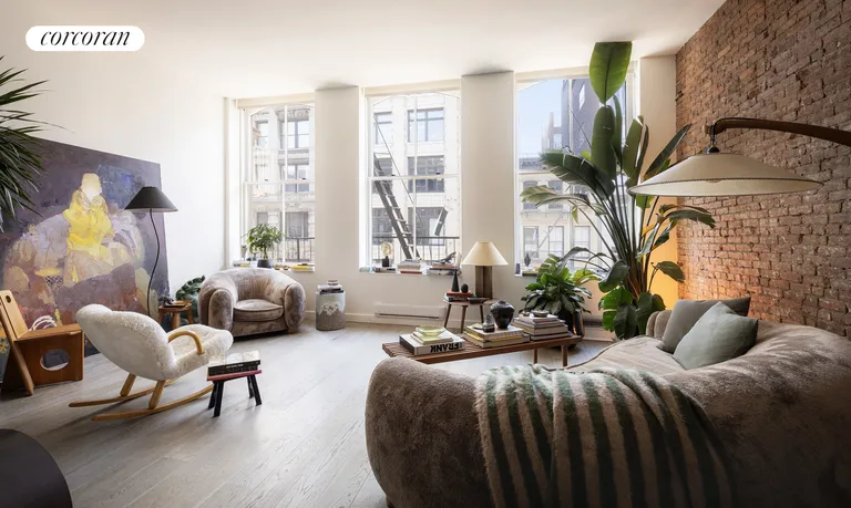 New York City Real Estate | View 496 Broadway, 3 | 2 Beds, 2 Baths | View 1