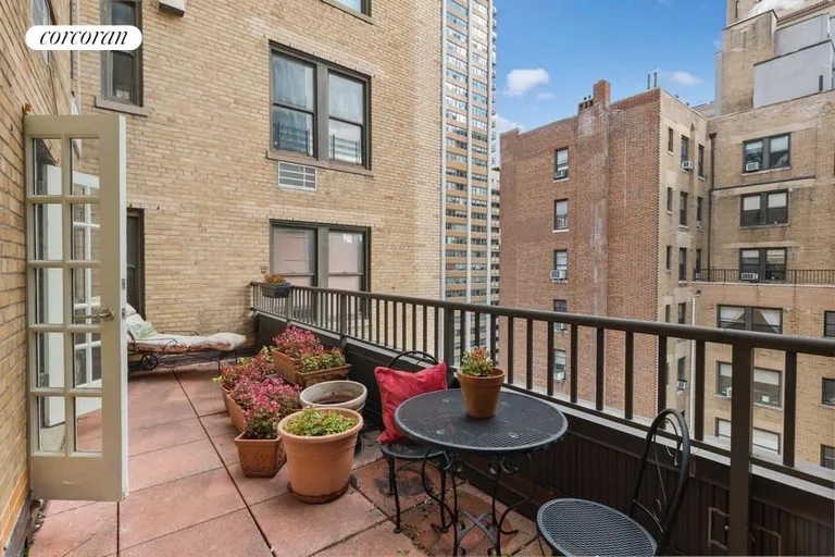 New York City Real Estate | View 40 West 72nd Street, 144 | Terrace | View 2