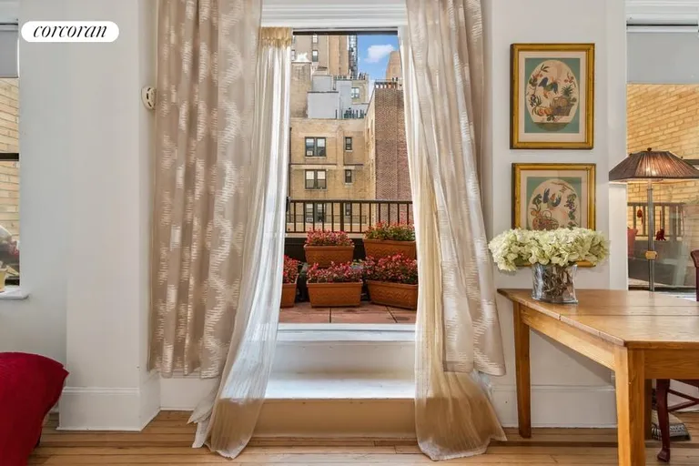 New York City Real Estate | View 40 West 72nd Street, 144 | Terrace Entry | View 3