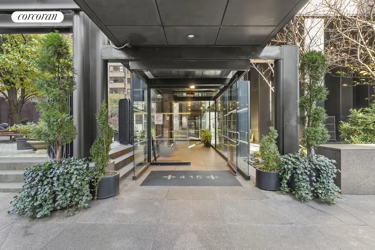 New York City Real Estate | View 415 East 54th Street, 4A | Entrance to the Lobby | View 15