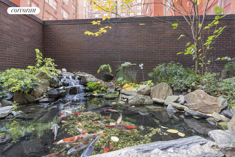 New York City Real Estate | View 415 East 54th Street, 4A | Koi Garden | View 13