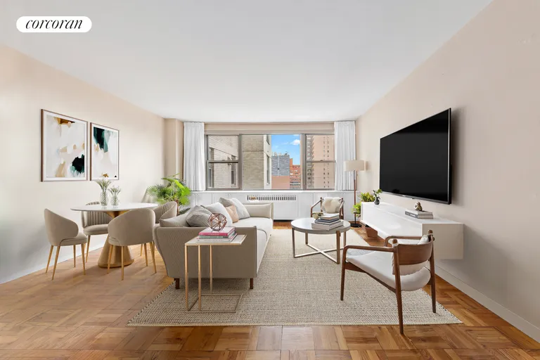 New York City Real Estate | View 500 East 83rd Street, 18A | 1 Bed, 1 Bath | View 1