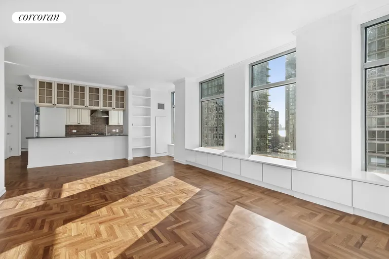 New York City Real Estate | View 250 East 54th Street, 21EF | Living Room | View 2