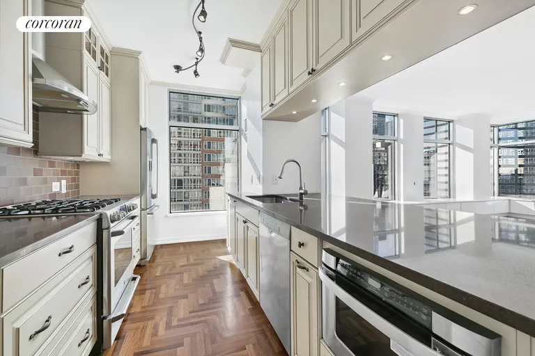 New York City Real Estate | View 250 East 54th Street, 21EF | Kitchen | View 3