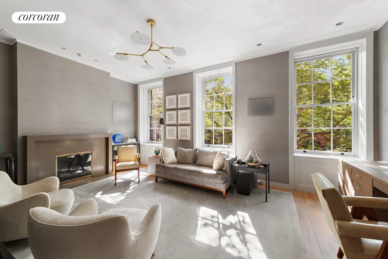 New York City Real Estate | View 15 Bank Street | Library/Den | View 5