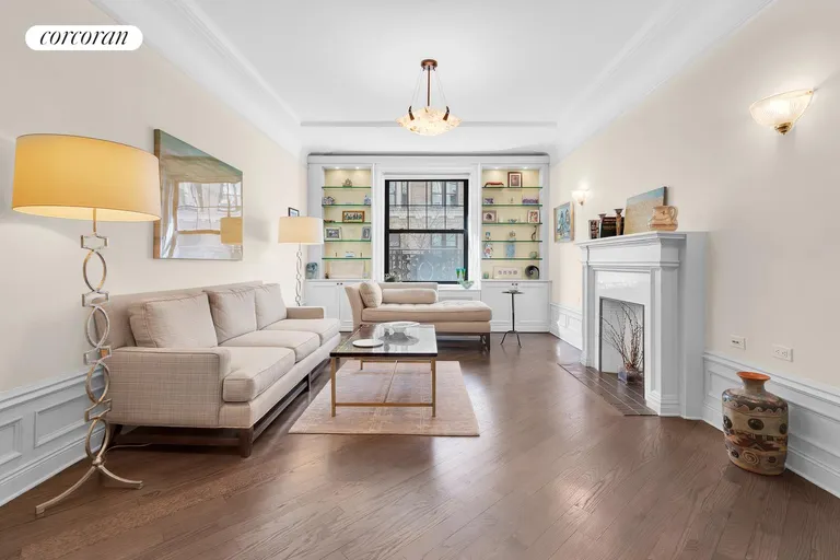 New York City Real Estate | View 215 West 98th Street, 3D | Living Room | View 2