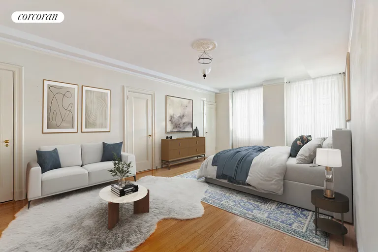 New York City Real Estate | View 173-175 Riverside Drive, 1G | Primary Bedroom | View 4