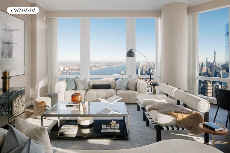 New York City Real Estate | View 35 Hudson Yards, 8503 | 3 Beds, 3 Baths | View 1