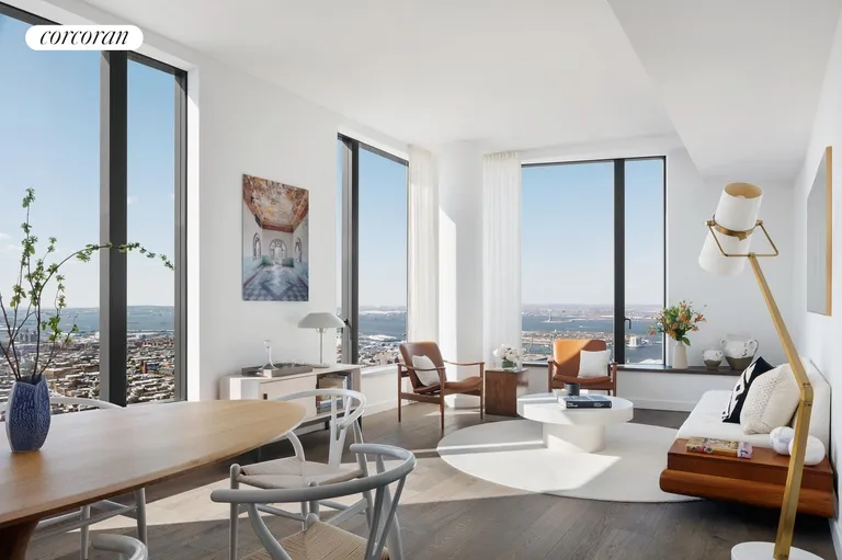 New York City Real Estate | View 11 Hoyt Street, 51H | 3 Beds, 3 Baths | View 1