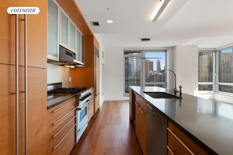 New York City Real Estate | View 30 West Street, 20B | Kitchen | View 2