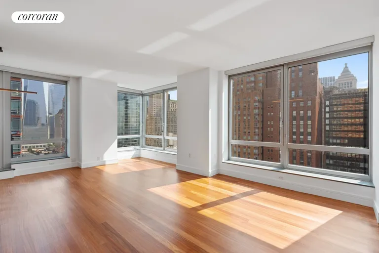 New York City Real Estate | View 30 West Street, 20B | Living Room | View 3