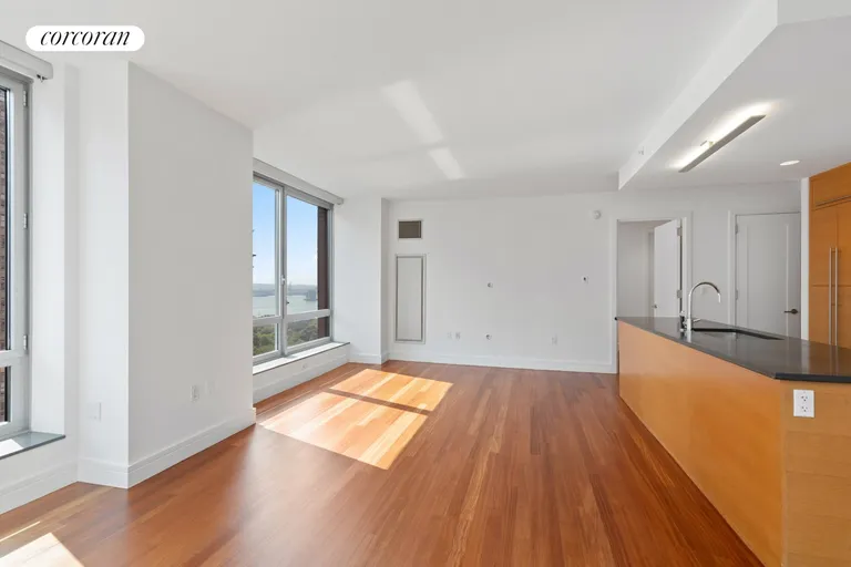 New York City Real Estate | View 30 West Street, 20B | Living Room | View 7