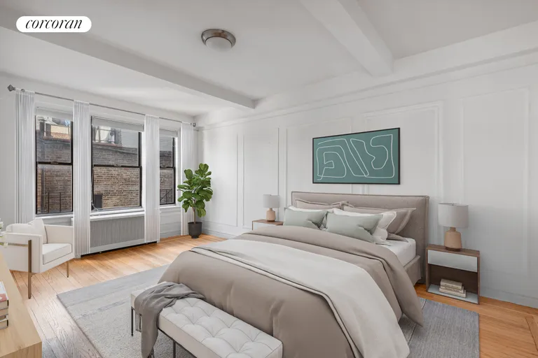 New York City Real Estate | View 40 West 72nd Street, 156AB | Virtually Staged Bathroom | View 5
