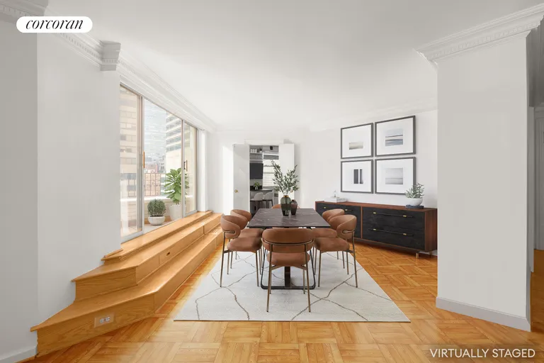 New York City Real Estate | View 200 EAST 58TH STREET, 18C | Indoor Dining | View 6