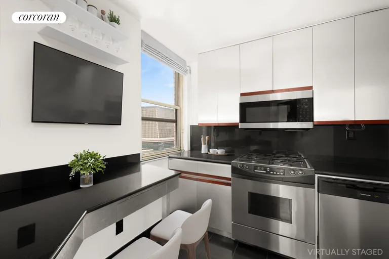 New York City Real Estate | View 200 EAST 58TH STREET, 18C | Chefs Kitchen | View 7
