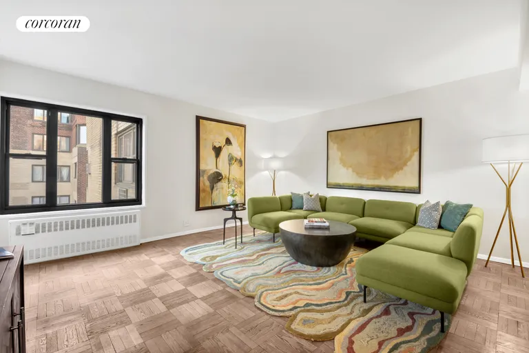 New York City Real Estate | View 55 East End Avenue, 16L | Living Room | View 3