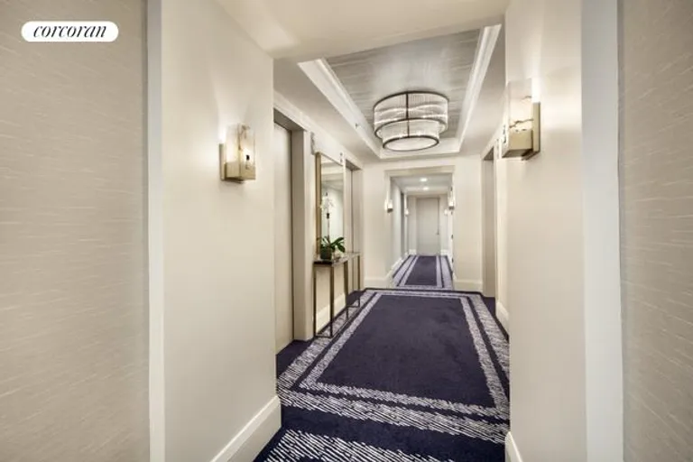 New York City Real Estate | View 845 United Nations Plaza, 49E | Renovated hallways | View 11